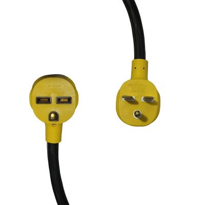 China Industrial 6-30P 6-30R Plug To AWG10 Heavy Duty Plug STW Adapter Cable for sale