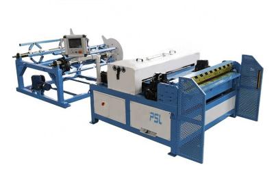 China Square Air Duct Auto Line-3 Line-III Galvanized Sheet Insulated Flexible Duct Making Machine for sale