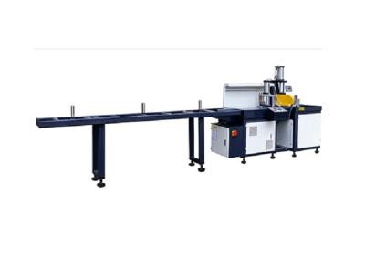 China Automatic Single Head Aluminium Profile Cutting Machine Window Section Feeding Corner Key for sale