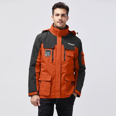 China 879815 New Arrival Men's Rain Coat Windproof Shell Breathable Waterproof Hooded Anorak Jacket For Outdoor Hiking Climbing Traveling for sale