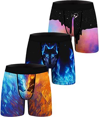 China Men's Briefs And Boxers Breathable Underwear Set Logo Cotton And Spandex Sport Wholesale Custom Underwear For Men for sale