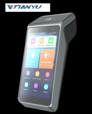 China NFC Handheld Smart Mobile Terminal SDK Tianyu S30 Android 10 POS Handheld POS With 58mm/40mm Thermal Printer for sale