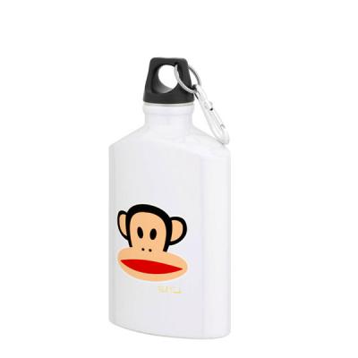 China Oval Sublimation Aluminum Sports Bottles for sale