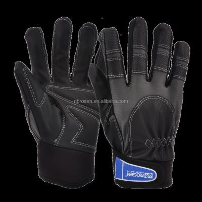 China New Custom Logo Protective Palm Dexterity Soft Microfiber Knuckle Mechanical Work PU Assembly and Assembly Worker Safety Synthetic Leather Mechanic Gloves for sale