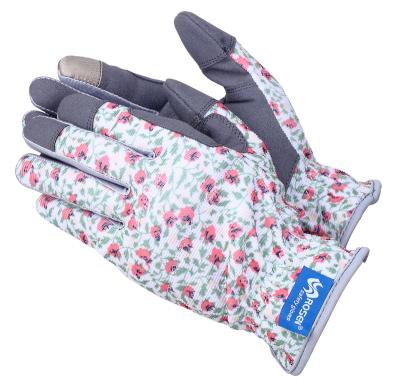 China Thorn Proof Light Mechanical Anti-Static Anti-Cut Breathable Screen Dexterity Microfiber Double-Stitched Touchscreen Gardening Gloves for sale