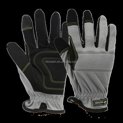 China General Men Working Construction Mechanic Breathable Service Cutting Touch Screen Promotion Assembly and Mechanical Work Resistant Hand Anti-Slip Safety Gloves for sale