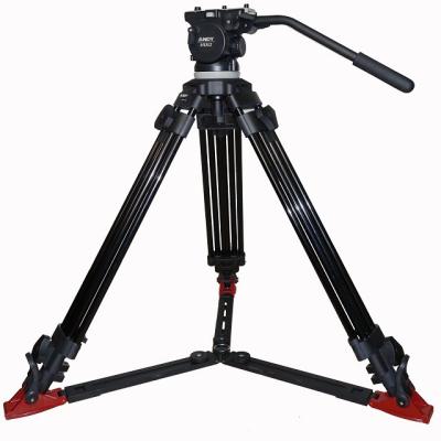 China Professional Jib Camera Crane Accessories Aluminum Tripod Camera Video Camera Tripod High Quality With Liquid Head 790/1630mm 470 for sale