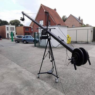 China Titanium aluminum alloy professional film production broadcasting equipment camera video jib crane for video camera for sale