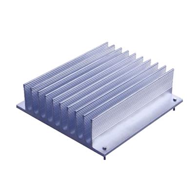 China Custom Aluminum Heatsink Factory Air Extruded Aluminum Heatsink For IC Chip for sale