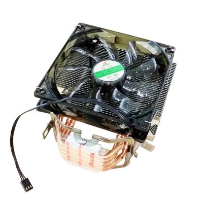 China Custom 4 Hot Sale Factory Product Factory Product Cpu Copper Pipe Copper Tube Aluminum Cooler Heatsink Fan For Cpu for sale