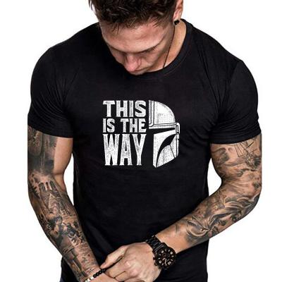 China Anti-pilling Wholesale-customized European and American men's summer round neck T-shirt all-match fashion super short-sleeved fire for sale