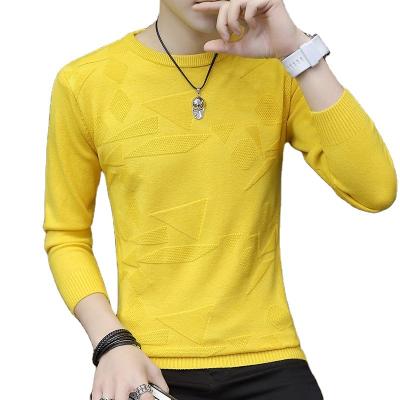 China Spring and Autumn Men's Anti-pilling Round Neck Sweater Thin Fit Casual Men's Pullover Sweater for sale