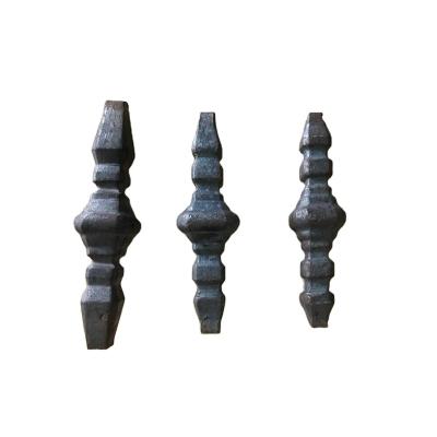 China Used For Decorative Baluster Parts Factory Wrought Iron Forgings Welding Stud Collar Gate Fence for sale