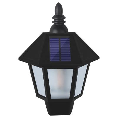 China Garden Led Pillar Lights Waterproof Outdoor Villa Yard Garden Gate Column Solar Lamp for sale