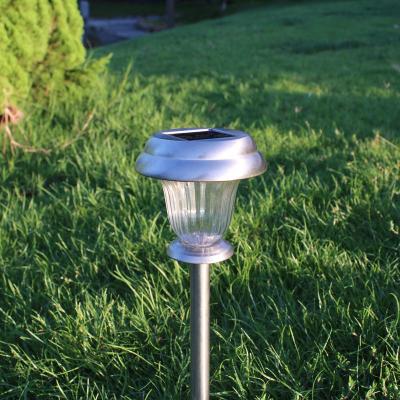 China Garden Led Warm Outdoor Garden Park Waterproof Stainless Steel Solar Lawn Light for sale