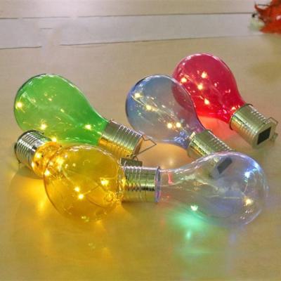 China Waterproof Outdoor Yard Garden Camping Hanging LED Light Lamp Bulb Globe Lights for Christmas Party Home Holiday for sale