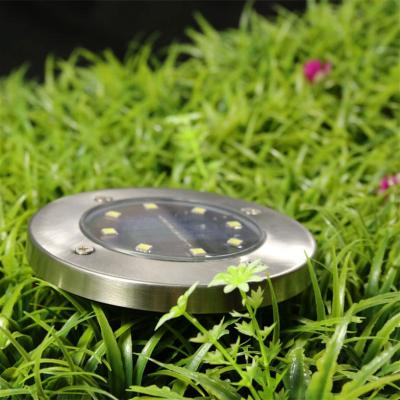 China SMD Led Solar Garden Spot Light 4 Solar Step Lamp With Stainless Steel for sale