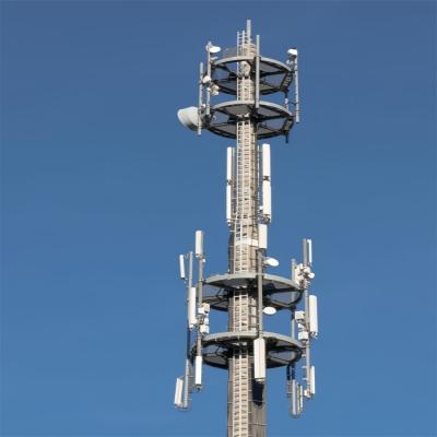 China Self Supporting Small Telecommunications Company Cell Antenna Pylon 5g Network 20 Foot Platform Roof Top Tower for sale