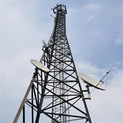 China Communication 3 Legged Steel Transmission Tower 20m Design Three Legged Tower for sale