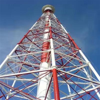 China Telecom Tubular 3 Legged Antenna Tower Self Supporting Telecom Lattice Tower Q345 / Q235 for sale