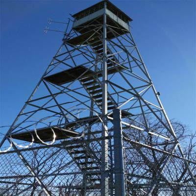 China Hot Dip Galvanized 120ft Wald Feuerwache Turm Wettervorhersage Aussichtsturm zu verkaufen