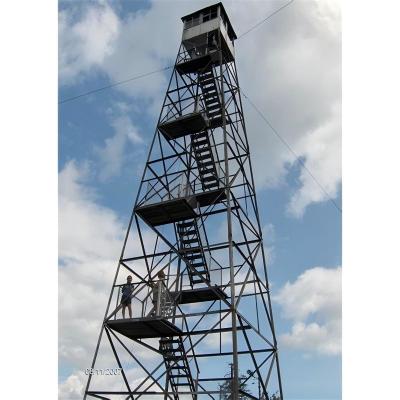 China Self Supporting Lookout Guard TowerObservation Tower For Forest Fire Protection for sale