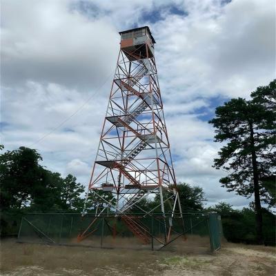 China Torre de vigilancia de seguridad prefabricada Estructura de acero AR500 / Q355 Casa de guardia Plataforma Torres de observación en venta