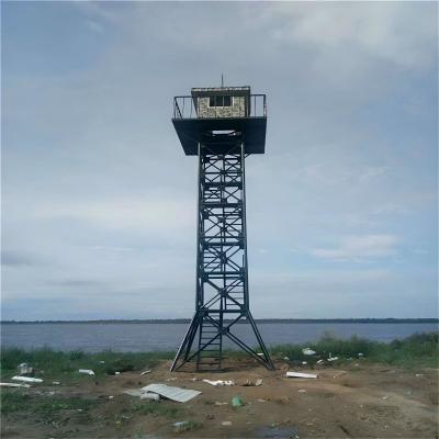 China Torre de observación Plataforma de acero angular de rejilla Torre de fuego de bosque de montaña en venta