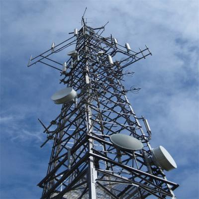 China Antenna Mast Microwave Antenna Radio Types Communication Tv Broadcast Tower Four Legged Tower for sale