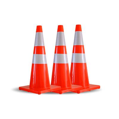 China Safety Protective Grandchess Road Safety Cone PVC Cone Road Traffic Safety Cones for sale