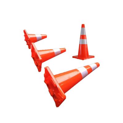 China Flexible Safety Protection PVC Road Traffic Cone Safety Cones Cone Traffic Barrier for sale