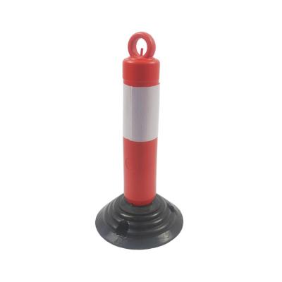 China Flexible Reflective Warning Post Bollard Crowd Control Barricade Above Road Safety China Manufacturer for sale