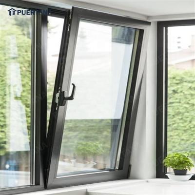 China Sliding Sound Proof American Style Aluminum Tilt And Turn Window Windows Modern for sale