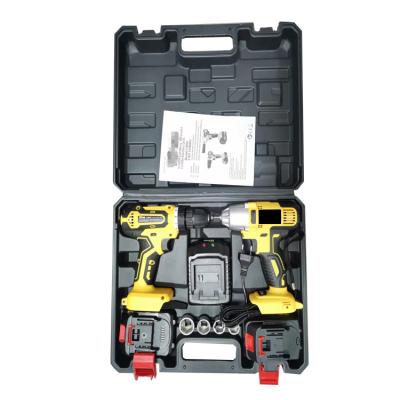 China Cordless Drill and Impact Wrench Sets 55.5*38*31CM for sale