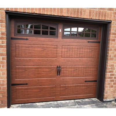 China Aluminum Garage Doors Sale Magnet Garage Horizontal Sliding Doors Used by Garaje de Puerta Para Custom Cheap Automatic Glass Waterproof for sale