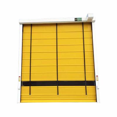 China Traditional Polycarbonate Fire Rated Roller Shutter Transparent Aluminum Patio Insulated High Speed ​​Fast Rolling Doors For Truck for sale