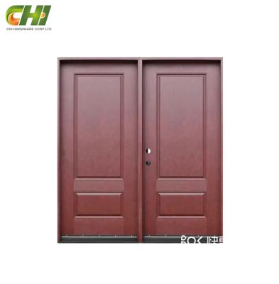 China Exterior Fiberglass Composite French Doors Cottage French Doors Fiberglass Double Doors Patio Entry Door Modern Exterior Mold Fiberglass Door for sale