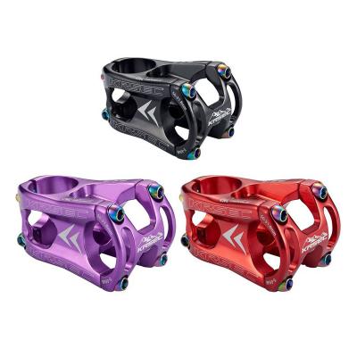 China Ultralight Aluminum Alloy T6 KRSEC MTB Stem CNC Alloy Short 31.8*28.6mm 50mm Road Mountain Bike Stem Bicycle Handlebar Stem for sale