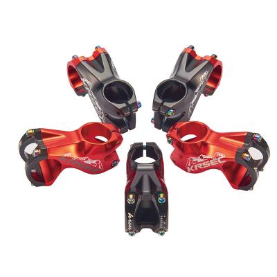 China Aluminum Alloy - T6 KRSEC MTB Ultralight Stem CNC Alloy Short 31.8*28.6mm 55mm Angle -5 Bicycle Handlebar Stem Mountain Downhill Bike Stem for sale