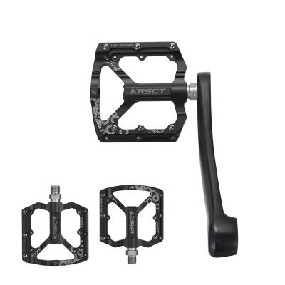 China KRSCT Aluminum Alloy Ultralight Anti-skid Non-slip Wide Seal Supporting Road Mountain Bike Pedal MTB Bicycle Pedals for sale