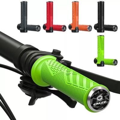 China Newest Mtb Bike Road Bike Missing-On Handle Bar Hand Grip Bike Other Bicycle Parts Anti-Slip Silicone Road Mtb Mountain Customize To Accept Bike Grips for sale