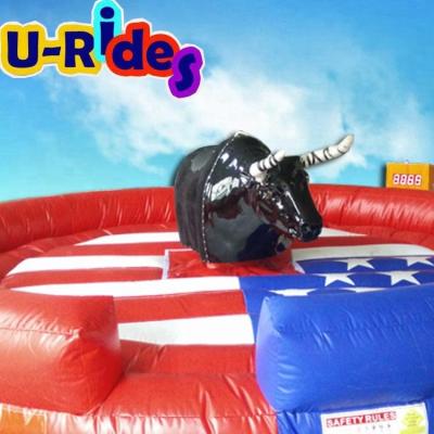 China Best Manufacture PVC Mechanical Bull Inflatable Rodeo for Adult Riding for sale