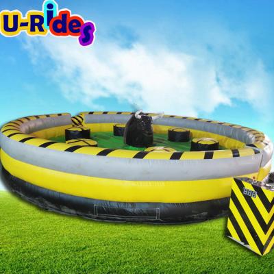 China Outdoor Playground Amusement Park//Carnival Events 4 Speed ​​Bull Inflatable Mechanical Controls For Adult for sale