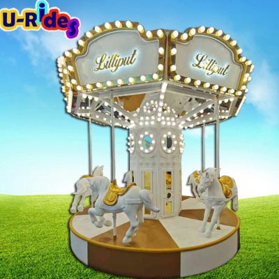 China Manufacturers Luxury Fantastic Carousel Amusement Equipment Children's Playground Entertainment Equipments Carousel D2100*H2300mm for sale