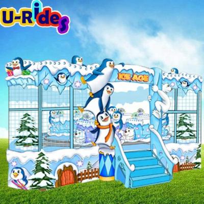 China U-BR-082 Penguin Age Amusement Water Rides with 12 Seats 6*6*2.8m for sale