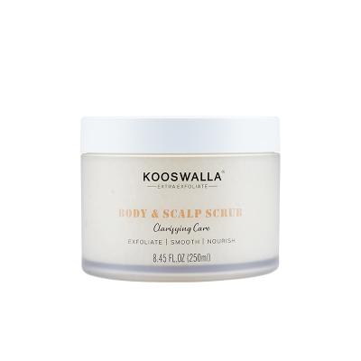 China Latest OEM ODM kooswalla moisturizing scalp regenerating cleansing shampoo body&scalp scrub for sale