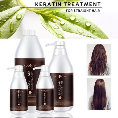 China Brazilian Keratin Treatment OEM Manufacturing Pro-Technologies Keratin Shampoo Conditioner Daily Keratin Clarifying Set for sale