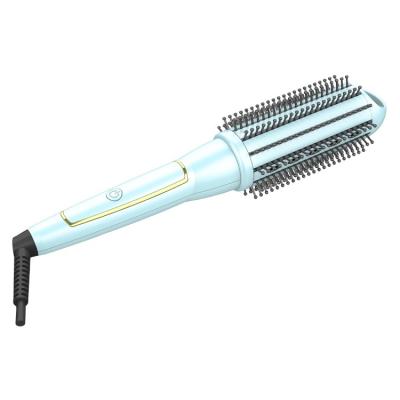 China Professional Single Function Hair Straightener 2021 New Design Ionic Brush Electric Hair Comb for sale