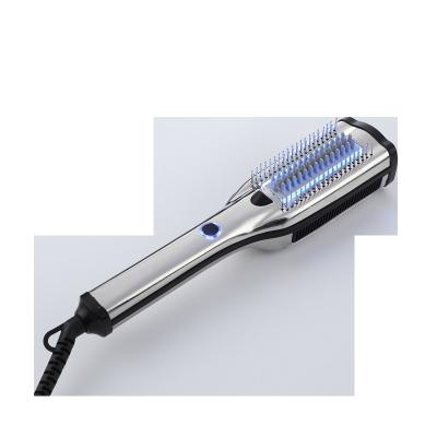 China 2021 New Arrival Professional Ionic Hot Comb Brush Straightener Hot Comb Electric Ice Cold Function Brush Make Hair Smooth and Frizz Free for sale