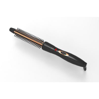 China Highest Standard Of Warming Up Custom Portable Electric Rotary Dryer Styler Hair Straightener Brush for sale